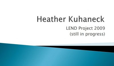 Heather Kuhaneck slide header